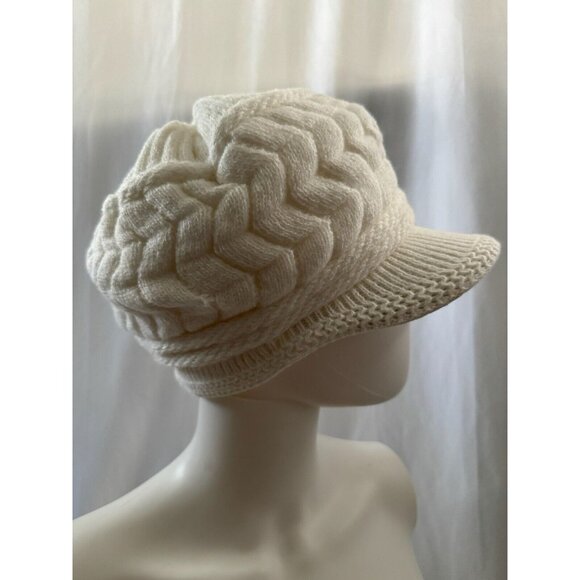 DAIMARAN Accessories - DAIMARAN Alicia Women's Wool Knitted Beanie Winter Hat White ONE SIZE